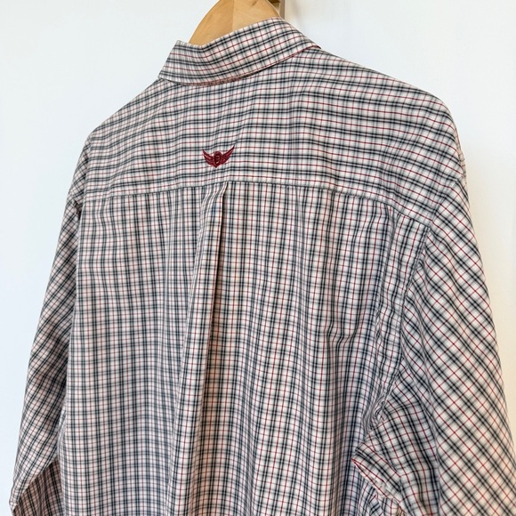 ARIAT Relentless Men's Plaid Long Sleeve Button-Up Shirt L Multicolor Casual - Picture 9 of 13